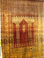 N. Antik Täbris av silke  (Haji Jalili) i enbart växtfärger. Förmodligen 1800-talets mitt.